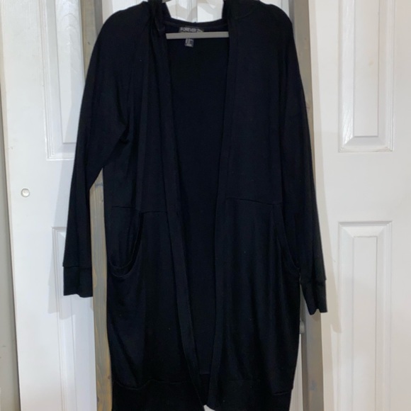 forever 21 + black cardigan - Picture 2 of 9